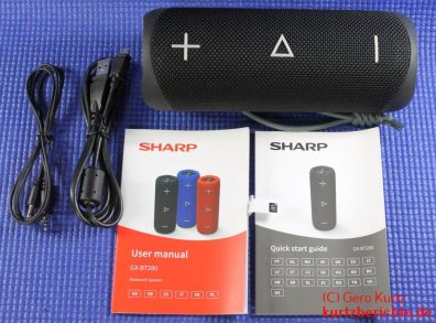 Sharp GX-BT280 - Lieferumfang