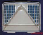 Staubsauger Thomas 786552 QUA-Frische-Box zweiteiliger Filterdeckel Ansicht von unten