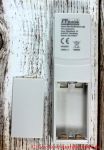 TFA Dostmann Wave Funk-Thermometer - Außensensor Rückansicht mit geöffneten Batteriefach