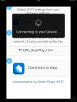 Kasa App Verbindung mit Steckdose herstellen