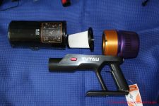 TVTAU Akkustaubsauger T10 - zerlegtes Handteil