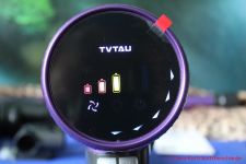 TVTAU Akkustaubsauger T10 - Anzeige Ladezustand und Betrieb im Ökomodus