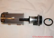 Vexilar V15Max Akku Staubsauger - demontierter Staubbehälter