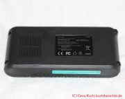 Vexilar V15Max Akku Staubsauger - Akku Unterseite