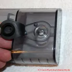 Vexilar V15Max Akku Staubsauger - Wassereinfüllöffnung