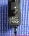 Wanzensuchgerät K-18 - Typenschild auf dem Netzteil