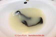 Socken in Kastanienlauge