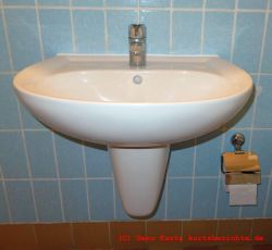 Geberit Keramag Renova Waschtisch - Waschbecken mit Halbsäule
