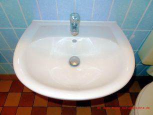 Geberit Keramag Renova Waschtisch montiertes Waschbecken