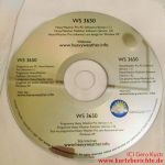 CD mit der Software für die Wetterstation