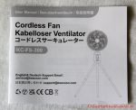 YOKEKON Akku Ventilator - Bedienungsanleitung