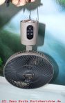 YOKEKON Akku Ventilator - hängend am Haken