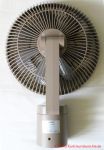 YOKEKON Akku Ventilator - Rückseite des Ventilators