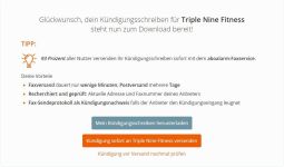Download Kündigungsschreiben Fitnessstudio