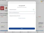 Kaufland Pay Bluecode - nach dem Einloggen bei der Bank
