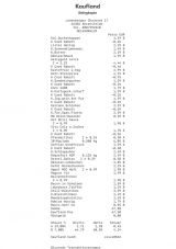 Kassenzettel Papier und digital gleich