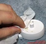 Reinigung des Ladeständers