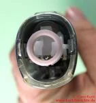 Blick ins Innere der Zahnbürste