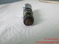 Brauseumschalter entkalken Brauseumschaltventil von unten