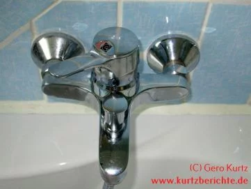 Brauseumschalter entkalken Badarmatur mit Brauseumschalter