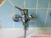 Brauseumschalter entkalken vor der Demontage