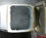 Brotbackautomat Clatronic BBA 2605 leeres Plastikgehäuse