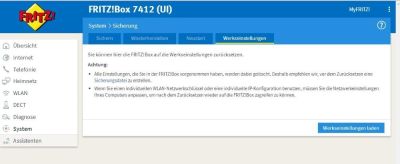 FritzBox mit WLAN