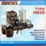 Druckschalter PM5 von italtechnica - Verpackung Rückseite