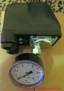 mechanischer Druckschalter einstellen - mechanischer Druckschalter und Manometer