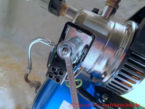 Einstellen des Einschaltdrucks