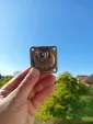 Druckleitung reinigen - Licht scheint durch die Leitung