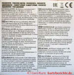 Druckschalter PM5 von italtechnica - Bedienungsanleitung