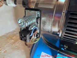Innenansicht eines mechanischen Druckreglers