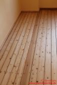 Holzfussboden abschleifen - Fertig zum Streichen
