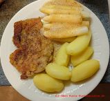 Fleisch mit Natron - fertiges Gericht