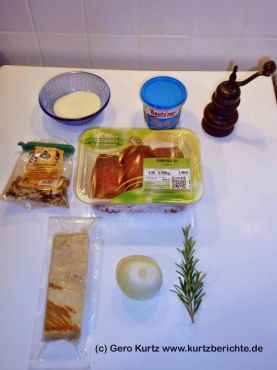 Zutaten für Rouladen