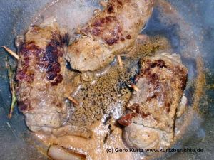 Angebratene Rouladen