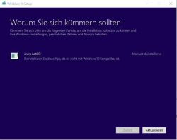Windows Update Fehlermeldung wegen Avira