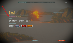 World of Warships pink Siegbildschirm