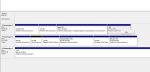 Kontextmenü einer Partition mit nur einem Eintrag